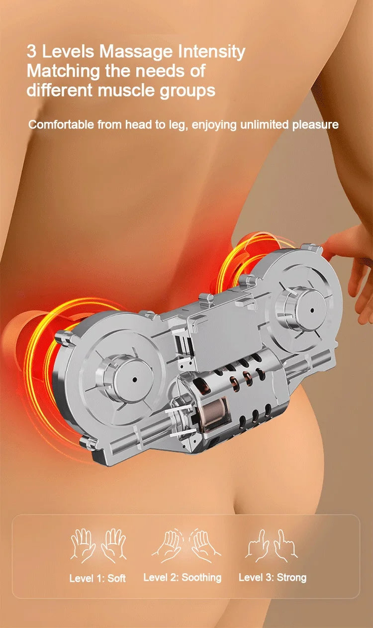 Waist & Back Heating Massager